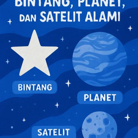 Mengenal Perbedaan Bintang, Planet, dan Satelit Alami