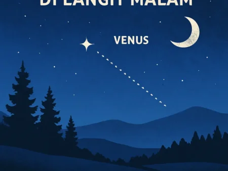 Cara Menemukan Planet Venus di Langit Malam