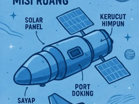 Mengenal Struktur Umum Pesawat untuk Misi Ruang