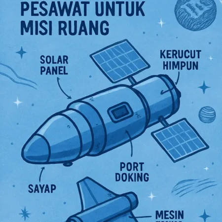 Mengenal Struktur Umum Pesawat untuk Misi Ruang
